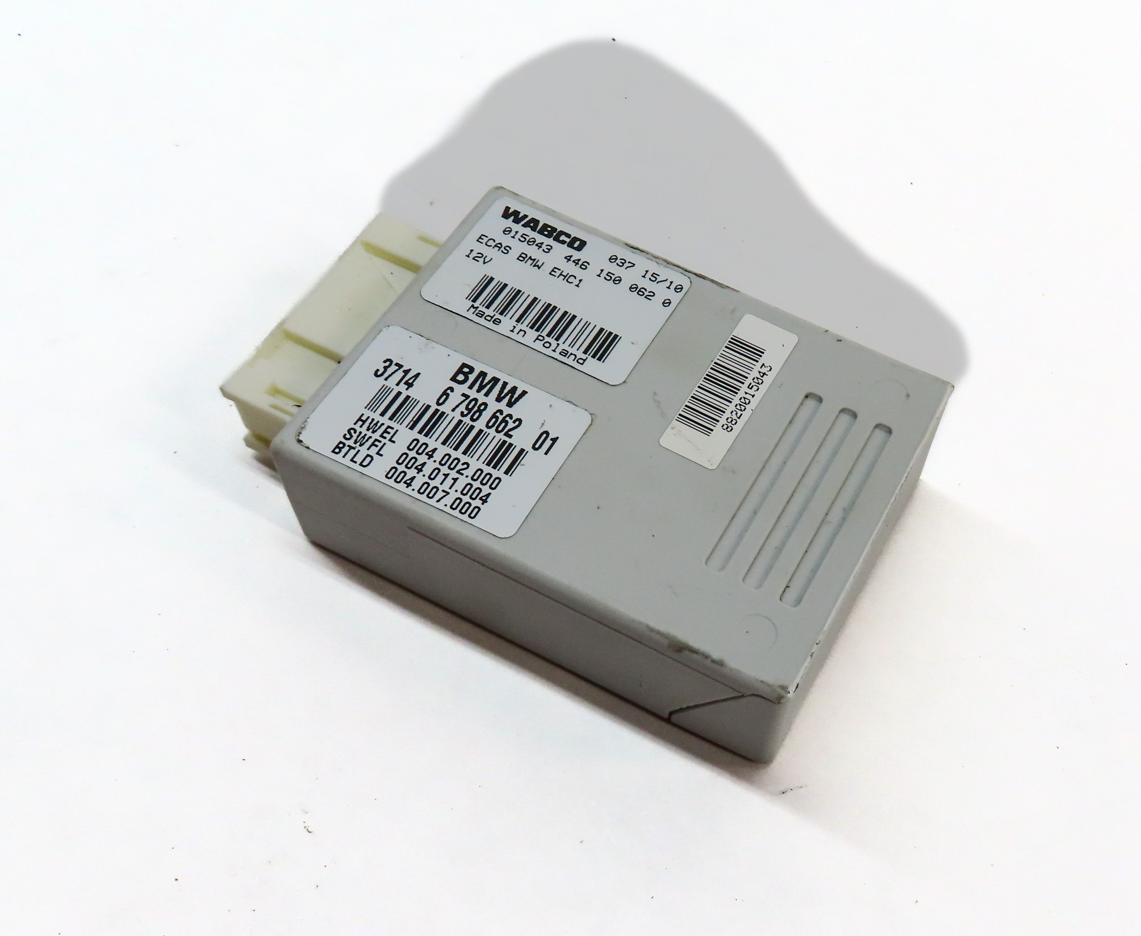 2009-2017 BMW 535iGT 550iGT 740Li 750Li 760Li (F02 F10) AIR SUSPENSION MODULE — exact item pictured